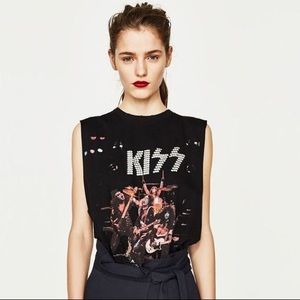 Zara KISS T-Shirt